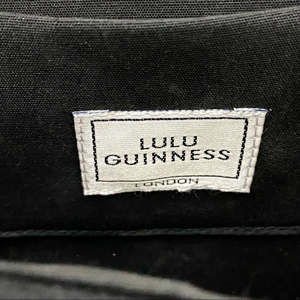 Vintage Lulu Guiness Portait Wool Handbag - Picture 3 of 3